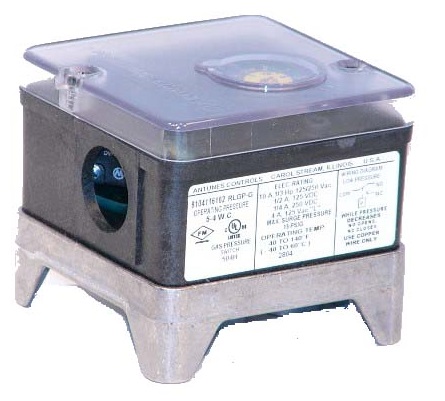 Antunes 8104116102 Low Gas Pressure Switch with 1/4" NPT 5-4" W.C.