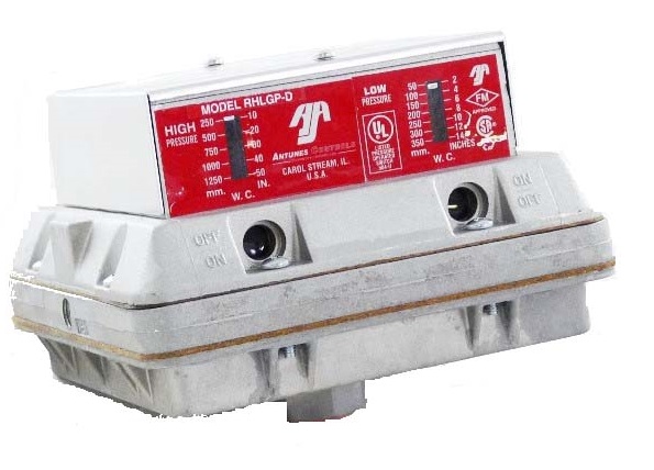 Antunes 804114203 HLGP-D 10-50 H & L Double Gas Switch