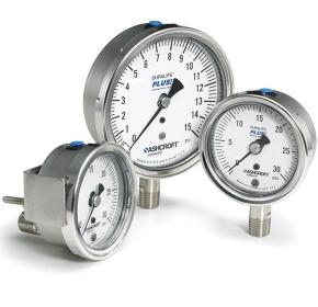 Ashcroft 251009SW02LXLL30 pressure Gauge 2.5 Ss 0-30# 1/4" Bottom Mount