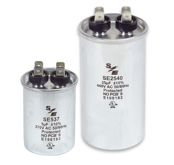 Smart Electric SE440 Single Round Run Capacitor 4 MFD 440 V
