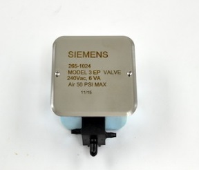Siemens Building Technology 265-1024 220/240V E-P Valve W/Junc.Box