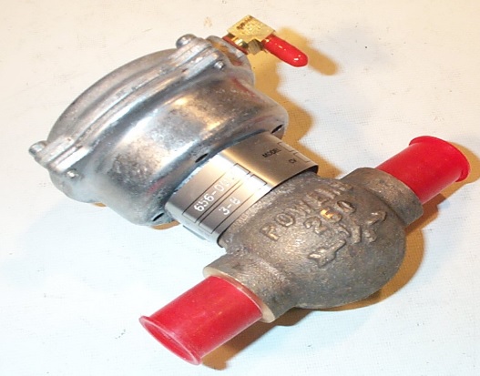Siemens Building Technology 656-0002 1/2 Flare Normally Open 3-8 PSI 2.1Cv