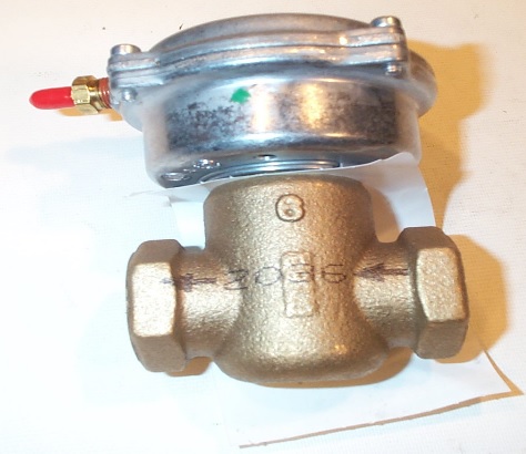 Siemens Building Technology 257-02036 1/2 No 3-8# 1.6Cv Brass Linear