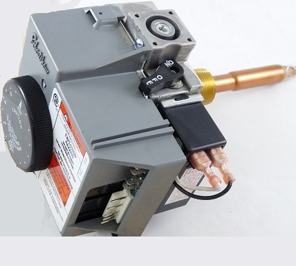 Lochinvar 100108926 Liquid Propane Gas Valve 24V 4" W.C. 1/2"