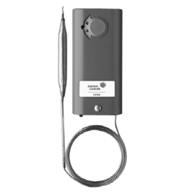 Johnson Controls A19ACA-14 Utility Thermostat SPST 6ft Capillary (-30F to 100F) Manual Reset
