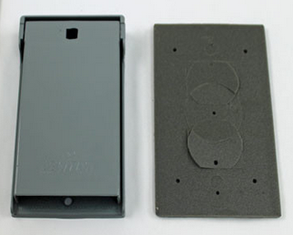 Trane COV3833 Outlet Cover with Hinged Lid & Gasket