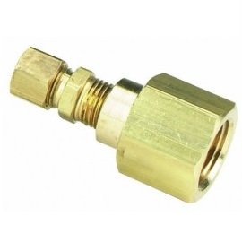 Dwyer A-398 640 Probe Extension Adapter Brass 1/2" x 5/16" Compression