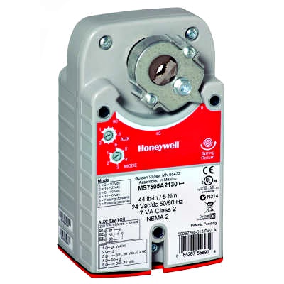 Honeywell MS3105J3130 Spring Return Sylk-Enabled Actuator 44lb-in 24V