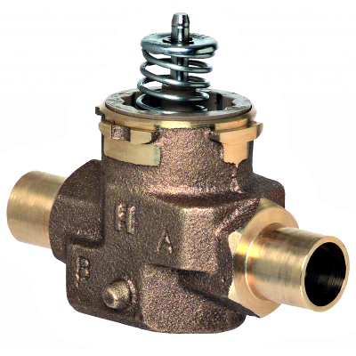 Honeywell VCZAA1500 1/2 Sweat .7Cv Suc Bronze % Valve