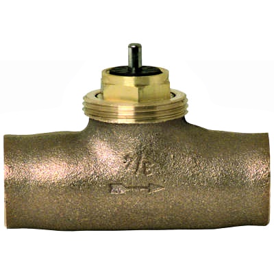 Honeywell V200LDSL15 V200 Valve Body With Adjsutable Cartridge 1/2 TRV Straight Body BR