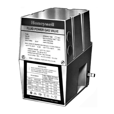 Honeywell V4055A1064 120/60 26 SEC Opening Time W/ Damper Shaft