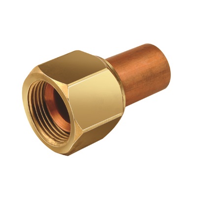 York S1-A32701 Swivel Flare x Solder Adapter 3/8" (Pack of 4)