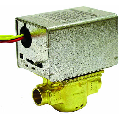 Honeywell V8043E1004 Motorized Zone Valve 24V 1/2" Normally Closed 3.5Cv 20 PSI
