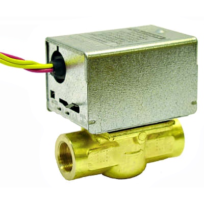 Honeywell V8043E1129 Motorized Zone Valve 24V 1/2" Normally Closed 3.5Cv 20 PSI