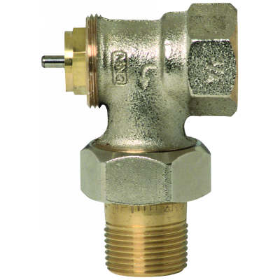 Honeywell V2040ESL25 One-Pipe Steam Thermostatic Radiator Valve 1" Angle