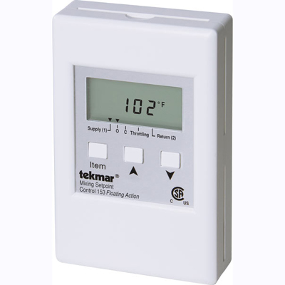 Tekmar 153 Mixing Setpoint Control (Floating)