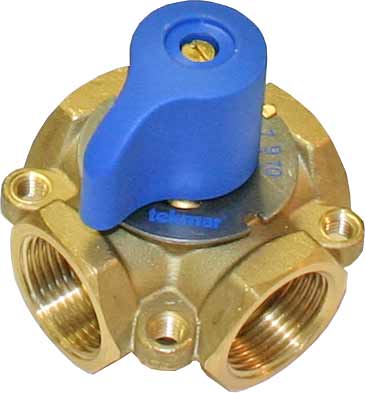 Tekmar 721 Mixing Valve 4-Way 1"