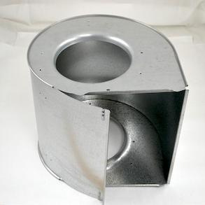 York S1-02642412001 Blower Housing Less Wheel