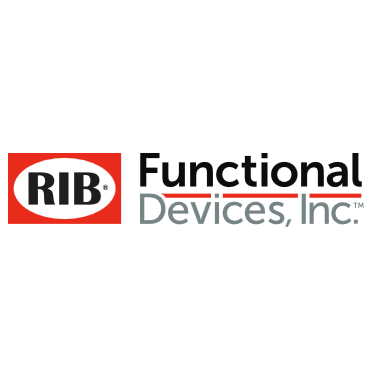 Functional Devices RIBM013PNDC Track Mount Dry Contact Relay