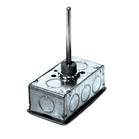 Automation Components Inc A/3K-INW-4-GD Temperature Sensor 3K Immersion No Well 4" Galvanized Box