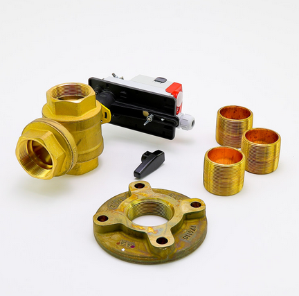 Lochinvar 100285166 Bypass Valve & Actuator 3-Way