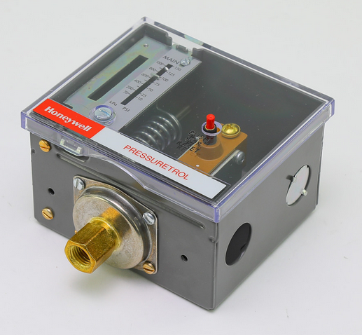 Honeywell L4079B1041 PressureTrol Limit Controllers Open High 10-150psi Manual Reset