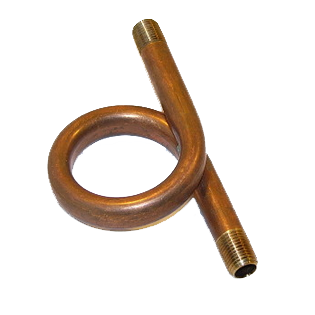 Honeywell 50024585-001 Brass Siphon Loop 1/4"