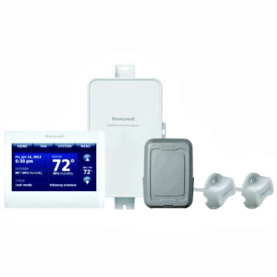 Honeywell YTHX9421R5101WG Gray Prestige Thermostat 7-Day with Outdoor Sensor