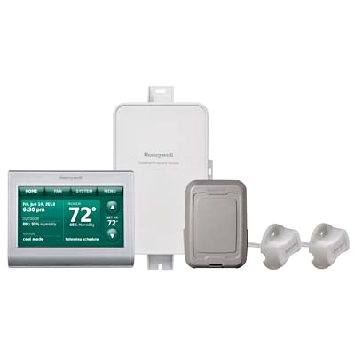 Honeywell YTHX9421R5085SG Silver/Gray Prestige IAQ Thermostat RedLINK