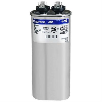 Genteq C330L Single Oval Run Capacitor 370v 30MFD