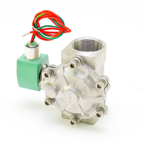 Asco 8210G127 General Service 2-Way Solenoid Valve 1-1/2" Normally Closed 5-150 PSI
