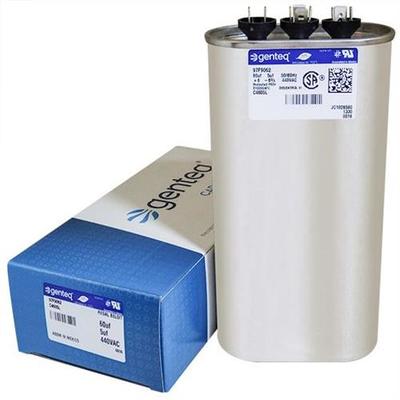 Genteq C4605L Dual Oval Run Capacitor 440v 60+5MFD