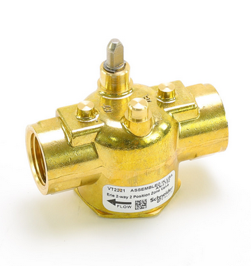 Erie VT2221 Two-Position Zone Valve for General Service 2-Way 1/2" NPT 1.0Cv