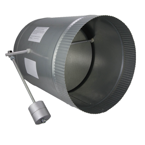 iO HVAC Controls BH-16 Round Barometric Bypass Damper 16"