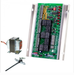 iO HVAC Controls ZP3-HCMS-ESP-KIT Multi- Stage 3-Zone Control Panel Kit with Static Pressure Sensor