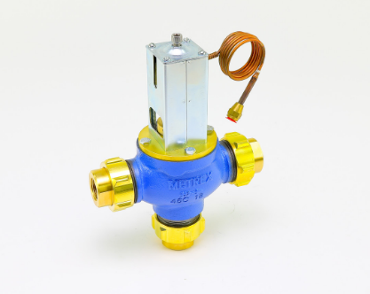 Metrex Valve WCME-4075DUE-3W-TA Direct Acting High Pressure Water Regulating Valve 3-Way 3/4" 350 PSI