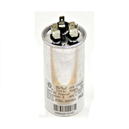 Heil Quaker 1172115 Dual Capacitor 30+5MFD 370V
