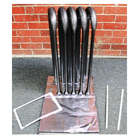 Heil Quaker 1172650 Heat Exchanger Stainless Steel 5-Tube