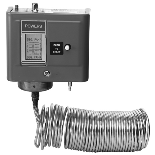 Siemens Building Technology 134-1700 Pneumatic High & Low Temperature Detection Thermostat 15-55F
