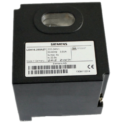 Siemens Combustion LOK16.250A27 Oil Burner Control 220-240V 50/60Hz 3.5VA