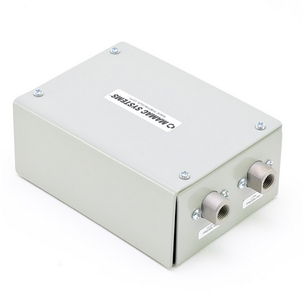 Mamac PR-282-3-3-A-1-2-B Differential Pressure Transducer 0-10 VDC Output 0-100 PSID 24 VAC Supply Voltage