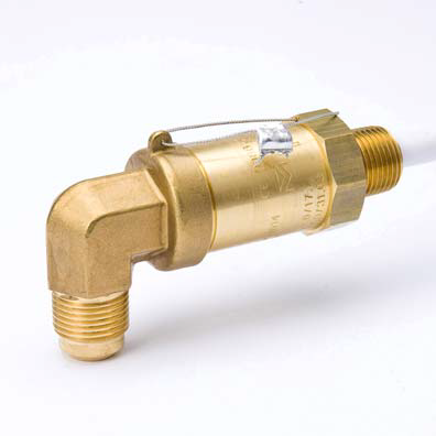 Mueller Industries BJ33746 Pressure Relief Valve 450 PSI 1/4"x 3/8"