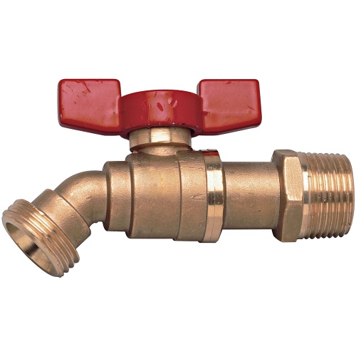 Watts 0123631 Quarter-Turn Boiler Drain Shutoff 1/2" LFBD-QT
