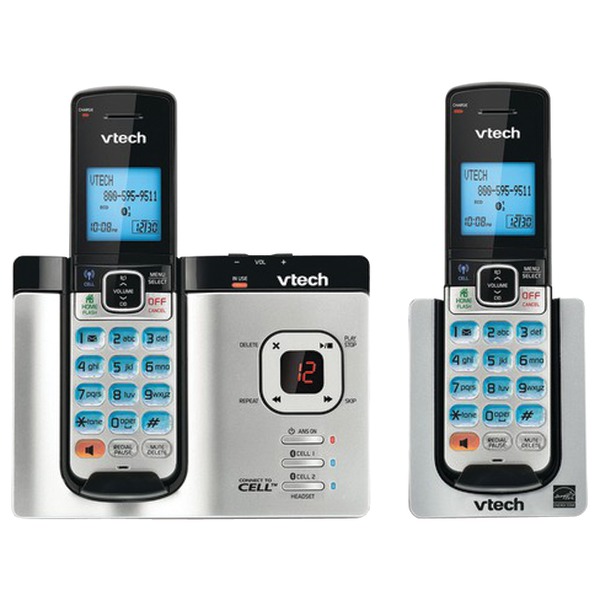 VTech DS6621-2 DECT 6.0 Connect-to-Cell(TM) 2-Handset Cordless Phone System