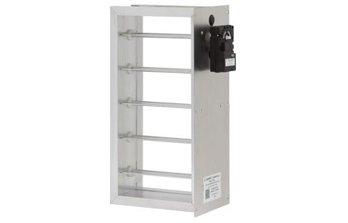 ZoneFirst ZDBP8X12 Bottom Mount Zone Damper 12V