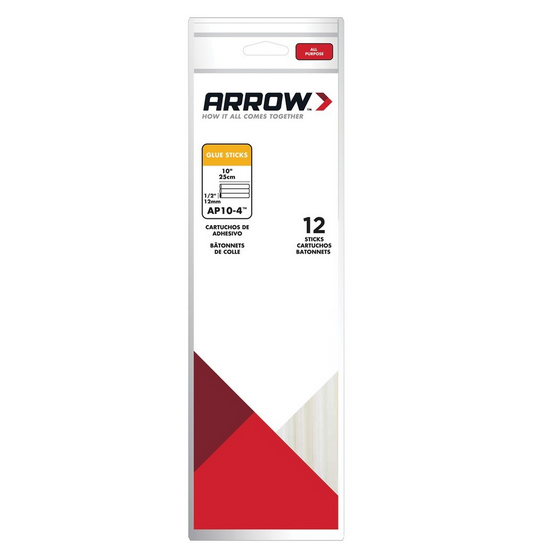 Arrow AP10-4 All-Purpose Glue Sticks (12/pk)