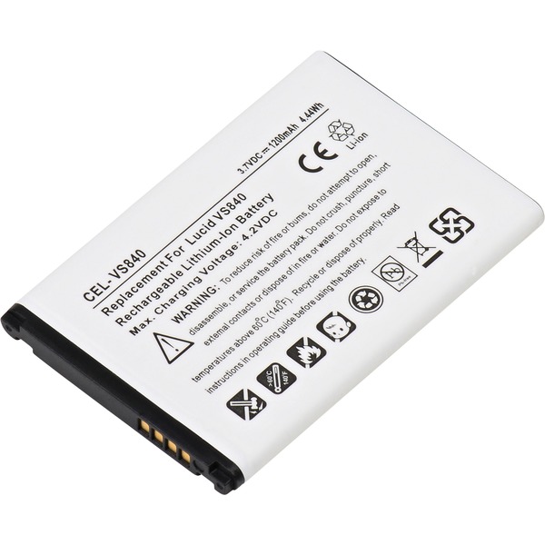 Dantona CEL-VS840 Lithium 1200MAH Battery 3.7V