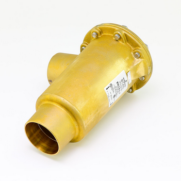 Emerson Flow Controls 049475 Take-Apart Brass Suction Line Filter Drier Shell 3-1/8" Sweat