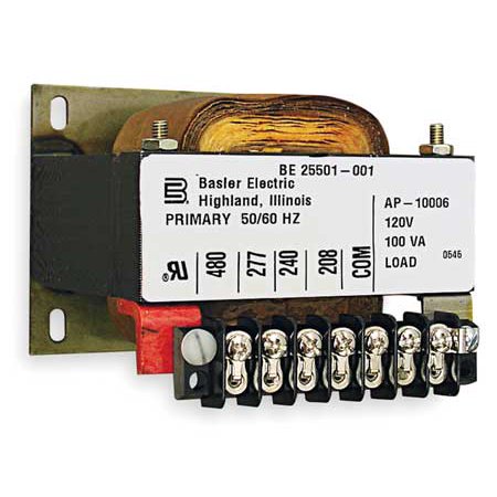 Rheem SP10006 Transformer 480/277/240/208V Primary 120V Secondary 100VA