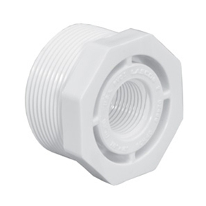York S1-PVC-439-005 Threaded Bushing 1-5/8" x 1/2"